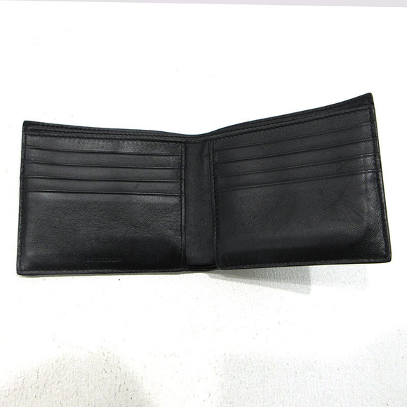 Balenciaga Bifold Wallet Black - Picture 5 of 9
